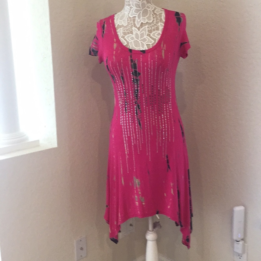 Pretty hot pink Local dress